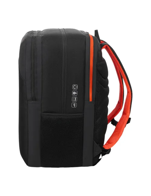 Mochila Bullpadel BPM25008 Ionic Negra | Ofertas de pádel